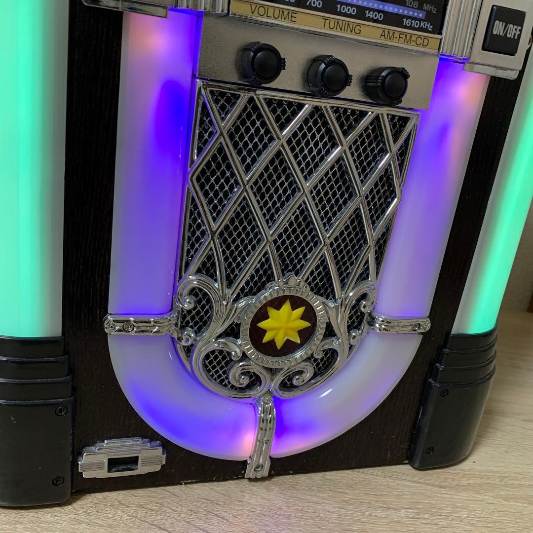 希少 おすすめ ジュークボックス(CD.ラジオ不可)ライトのみ可能インテリアに、