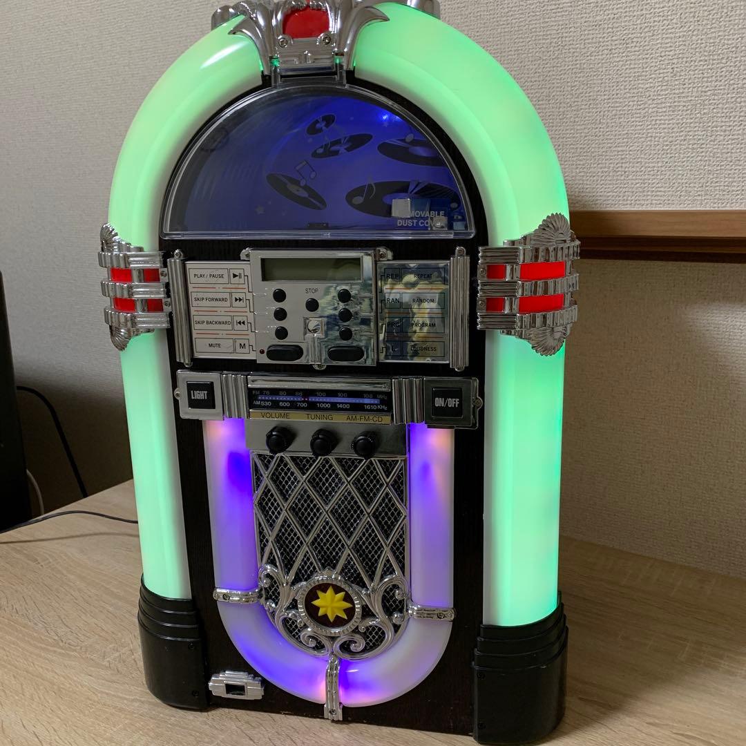 希少 おすすめ ジュークボックス(CD.ラジオ不可)ライトのみ可能インテリアに、