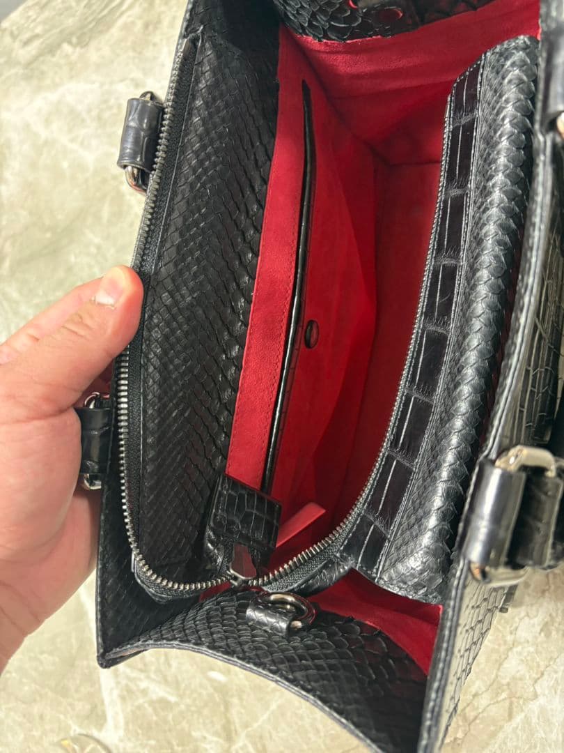 君がいない　池田工芸　オールクロコ　ラウンジトート