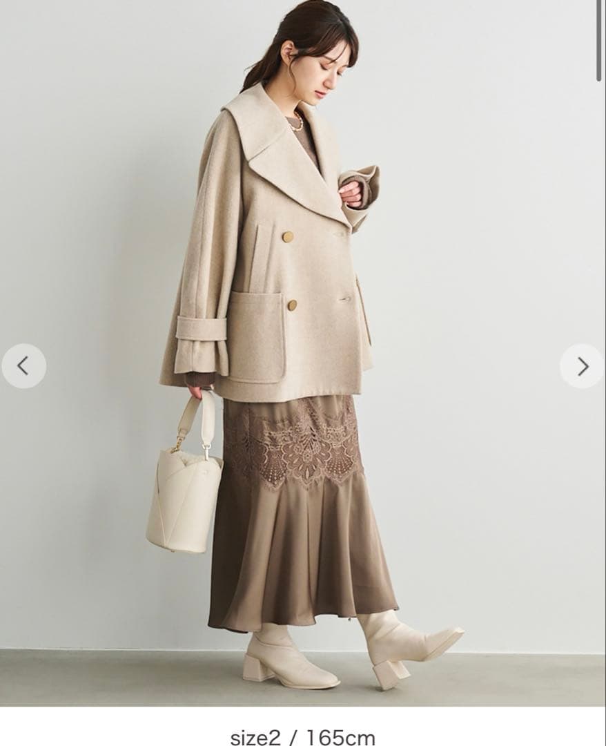 COCO DEAL ⭐︎インペリアルモッサショートPコート