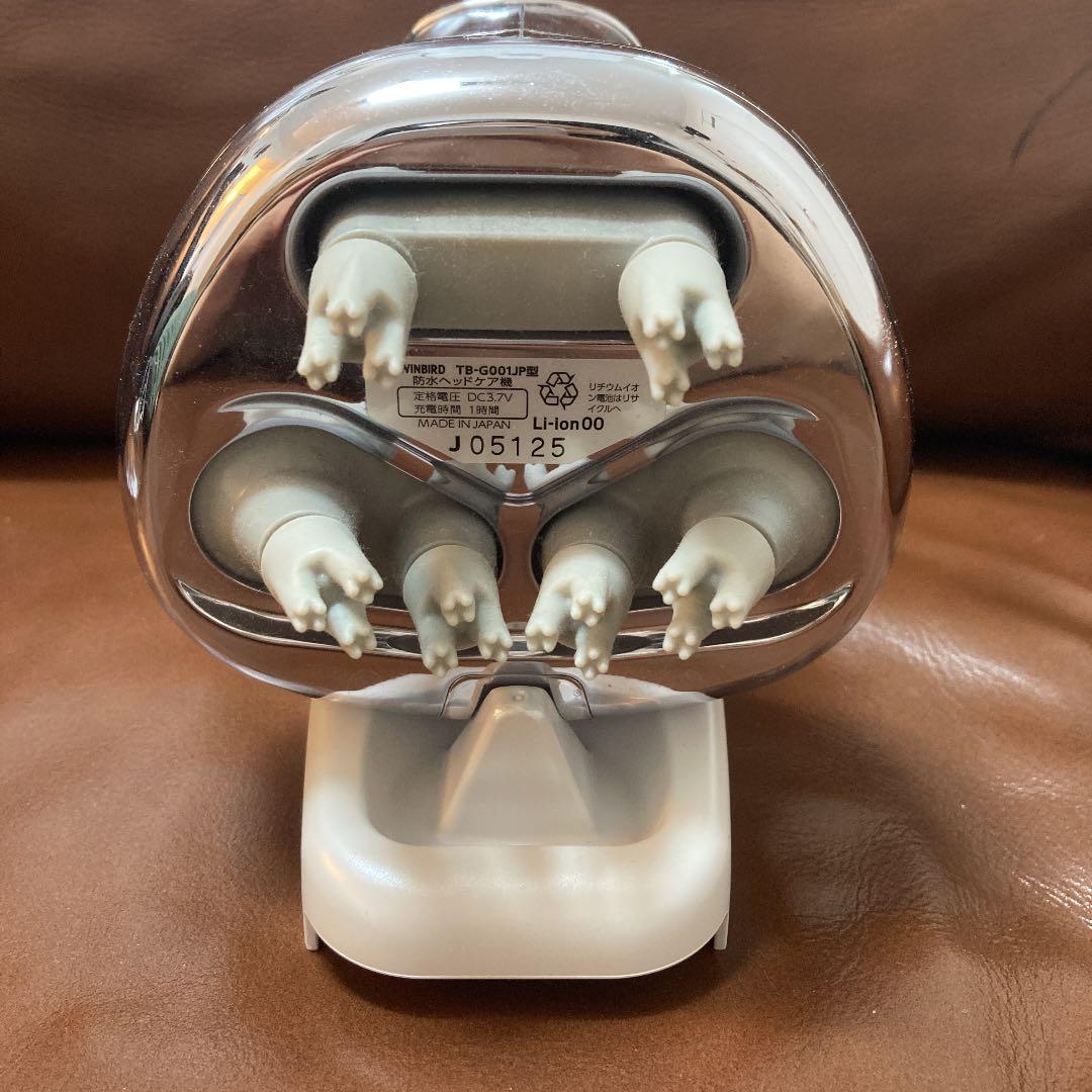 ツインバード 防水ヘッドケア機 tb-g001jp