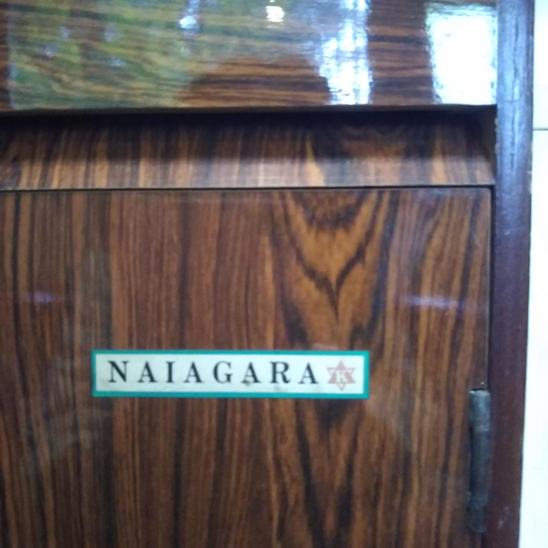 昭和レトロ　レコードラック　キャビネット　NAIAGARA製 アンティーク