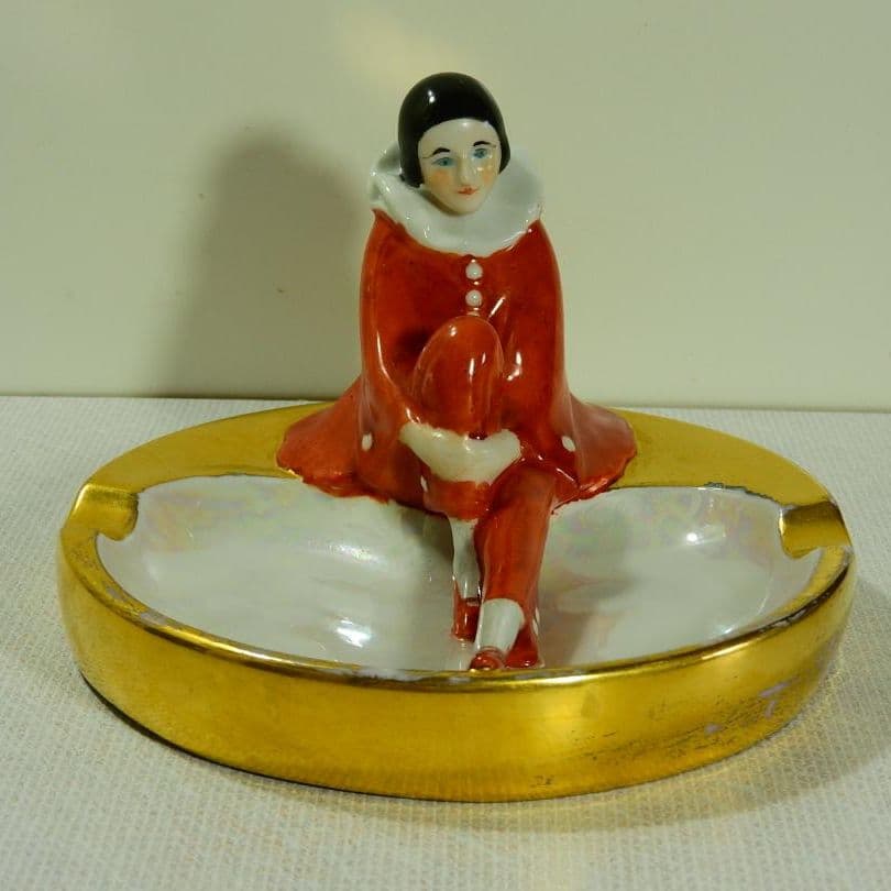 希少 デコレディ ハーレクイン クラウン ピエレッタ アッシュトレイNo.541