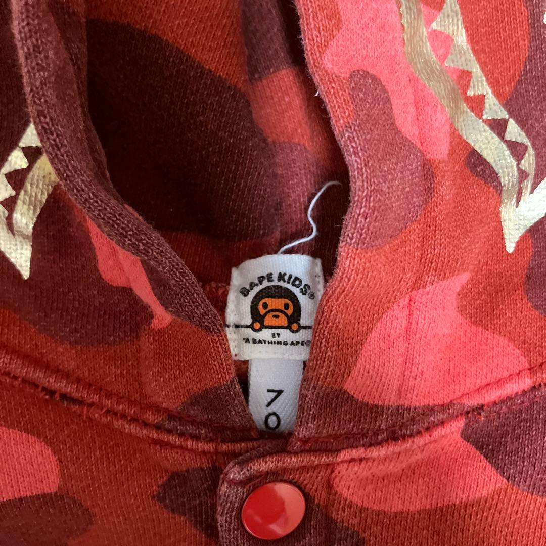 A BATHING APE ロンパースシャーク　アベイシングエイプ ロンパース