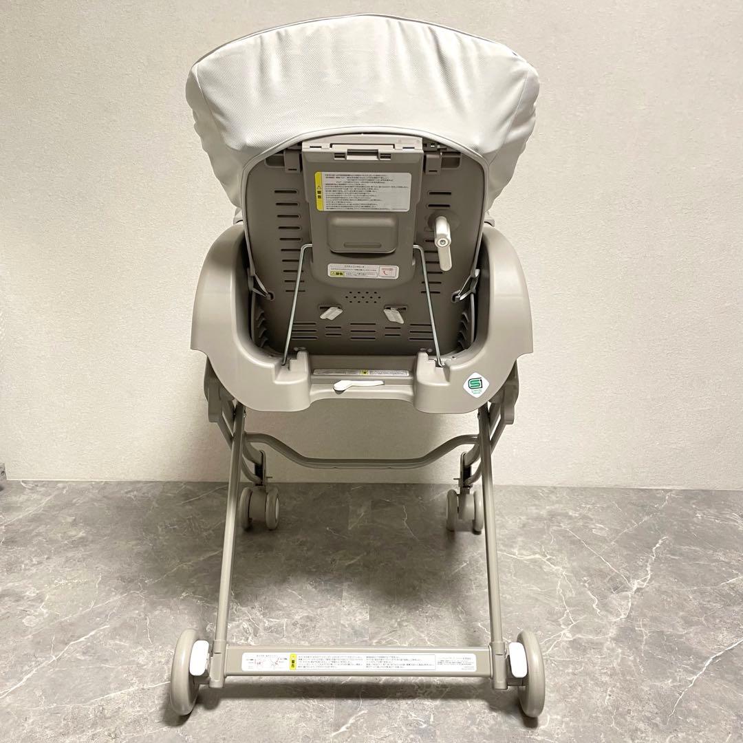 【美品】アップリカ ユラリズム スマート プレミアム　ハイローチェア