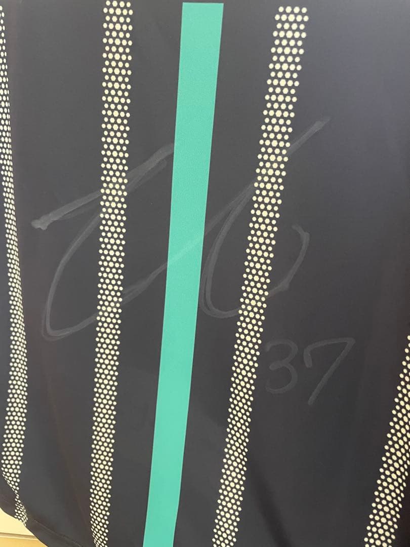 金森健志ユニホーム　直筆サイン入り