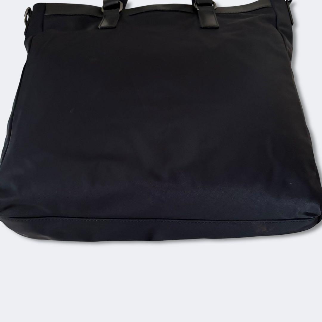 美品 バーバリーブラックレーベル ナイロン トートバッグ 肩掛け