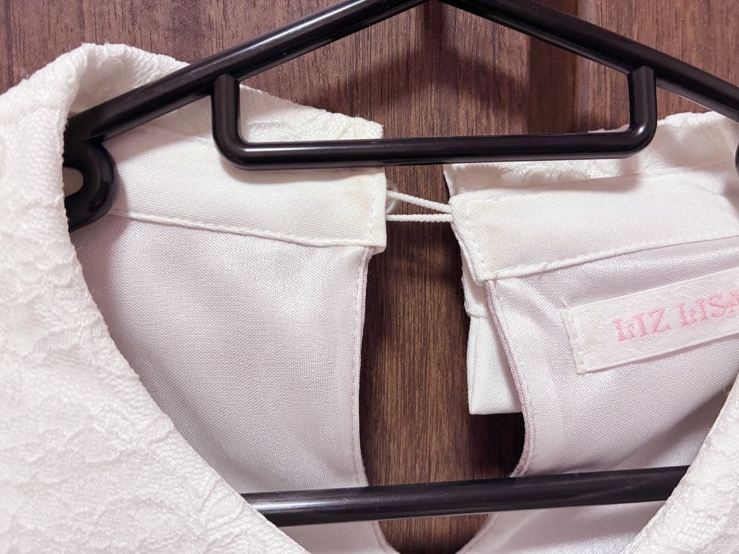 LIZLISA バックカシュクールセットアップ ピンク