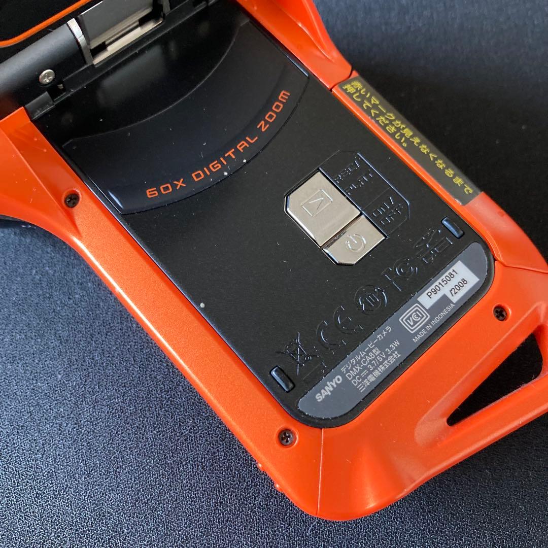 SANYO Xacti DMX-CA8 オレンジ コンデジ ムービーカメラ
