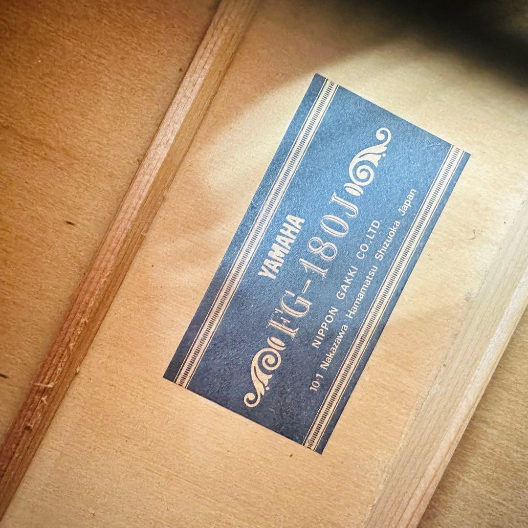 YAMAHA ヤマハ　アコースティックギター　FG-180J