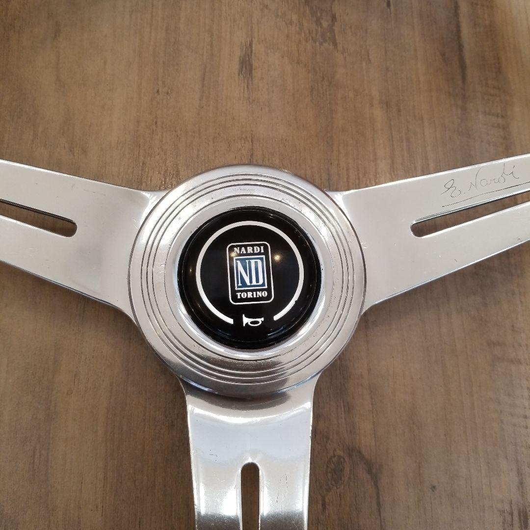 NARDI★ナルディクラシックウッドポリッシュ/当時物ヴィンテージ　37Φ