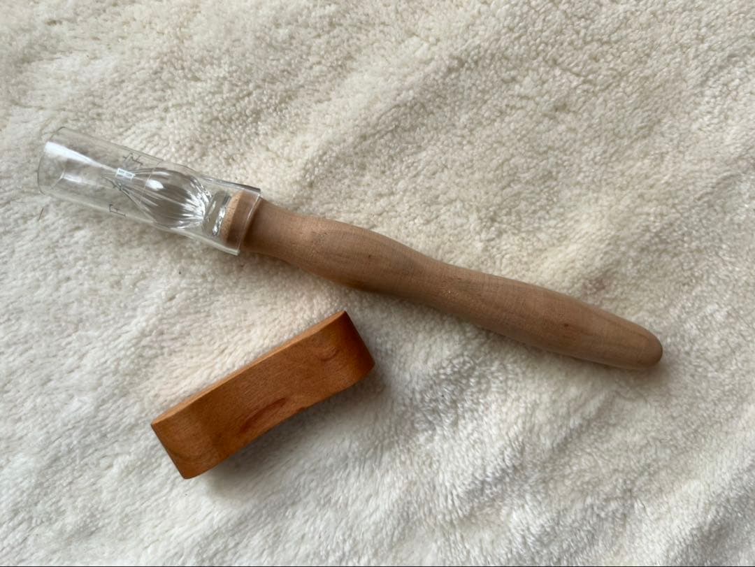 新品未使用 呉竹 ウッドガラスペン 細字 千本桜