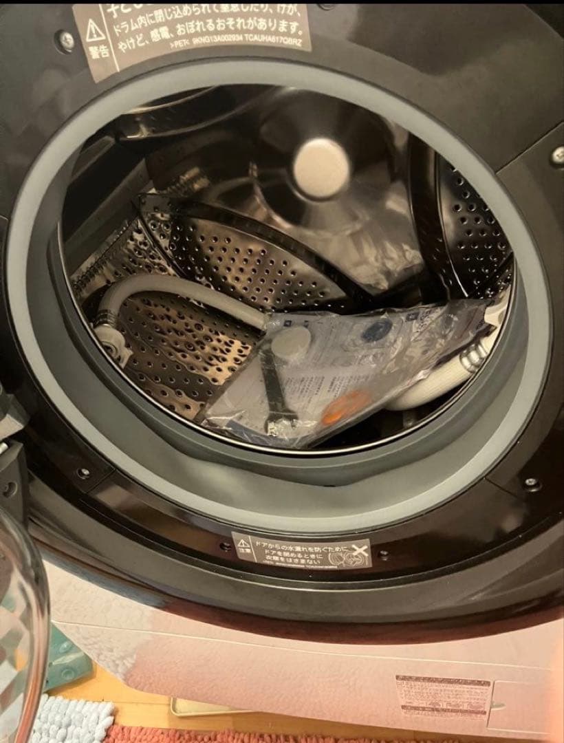 SHARP ドラム式洗濯機 本体 ホワイト