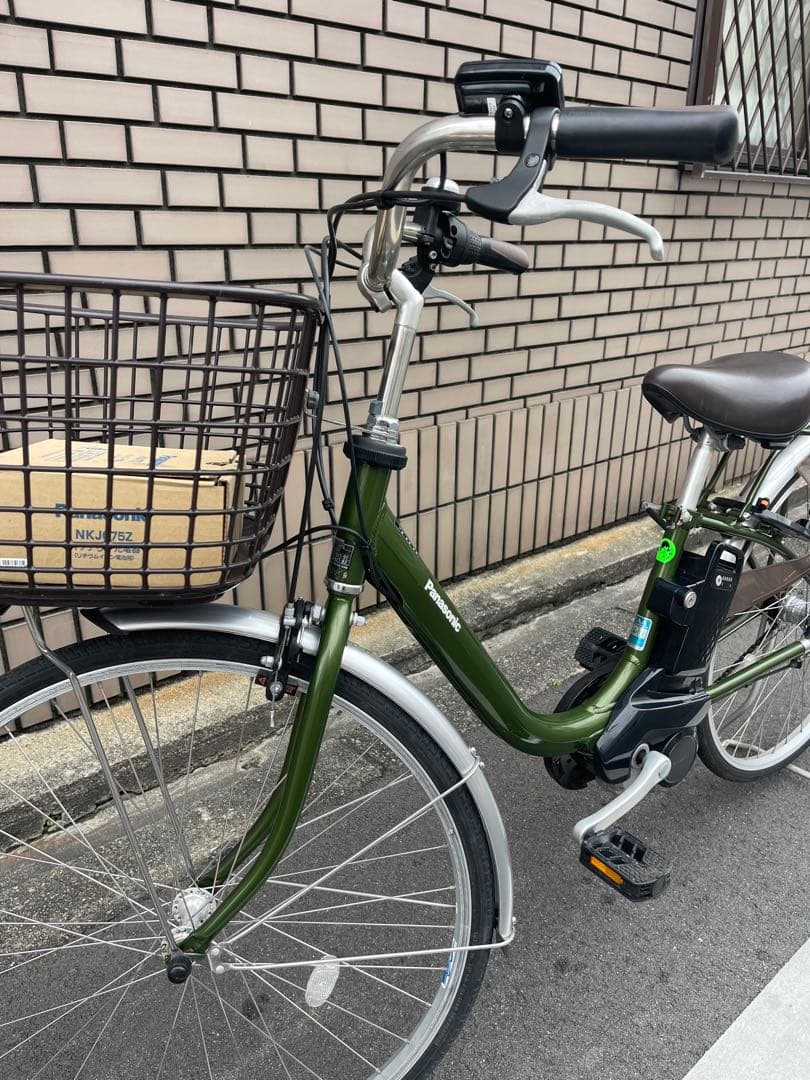 【新品に近い状態】パナソニック電動アシスト自転車です^_^