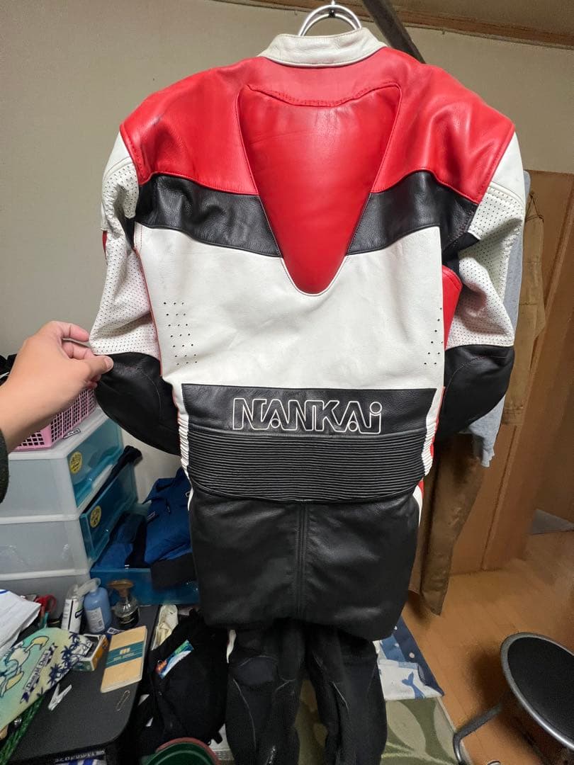 NANKAI レザー製 レーシングツナギ XL