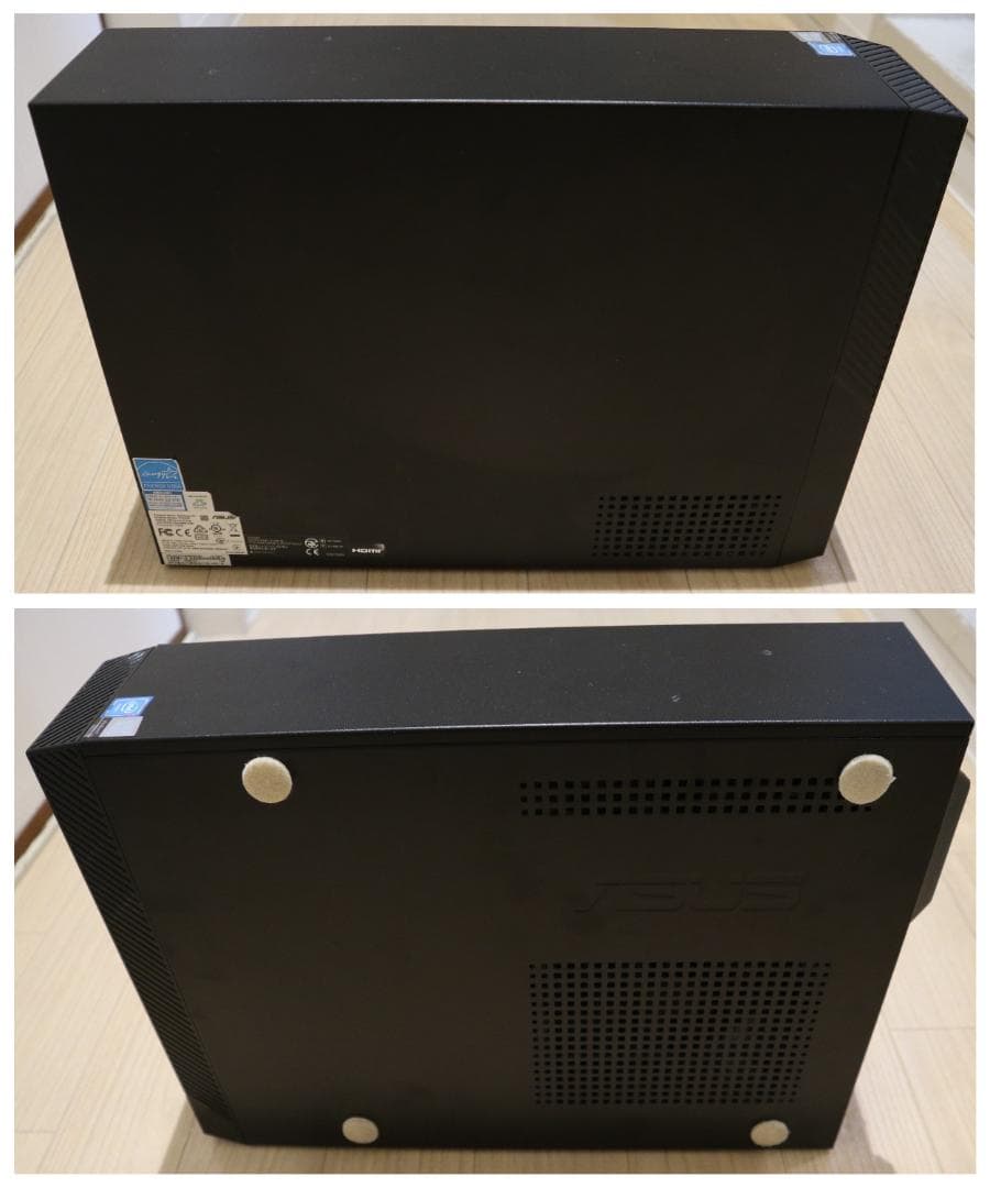 ASUSパソコンD320SF & フィリップスディスプレイセット（中古）