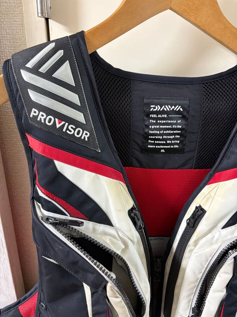 ダイワ PROVISOR フローティングジャケット ライフジャケット XL