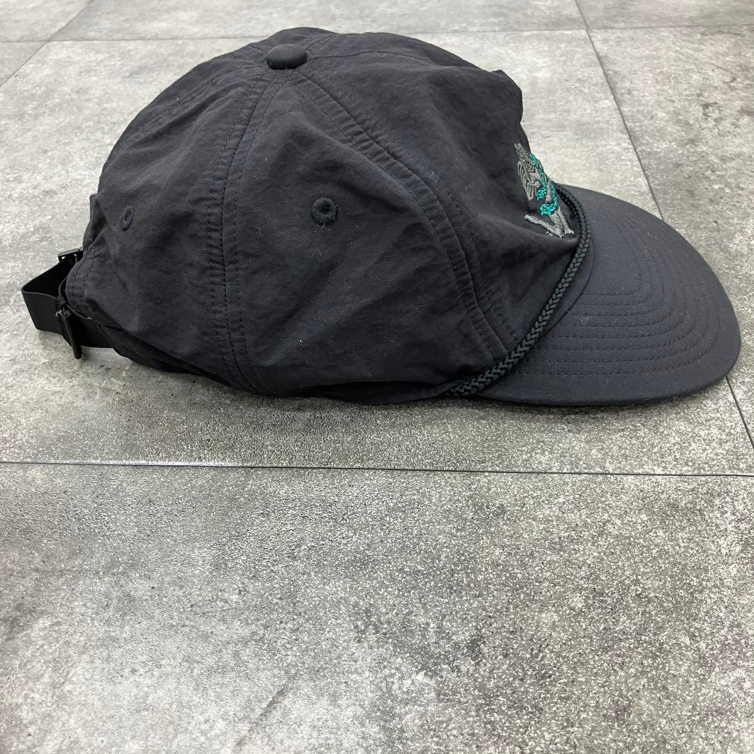 【激レア】Patagonia パタゴニア 刺繍キャップ ブラック フリーサイズ