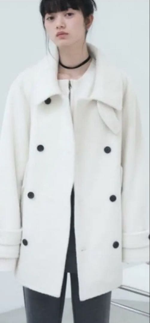 Smyeon ミドルシャギーコート