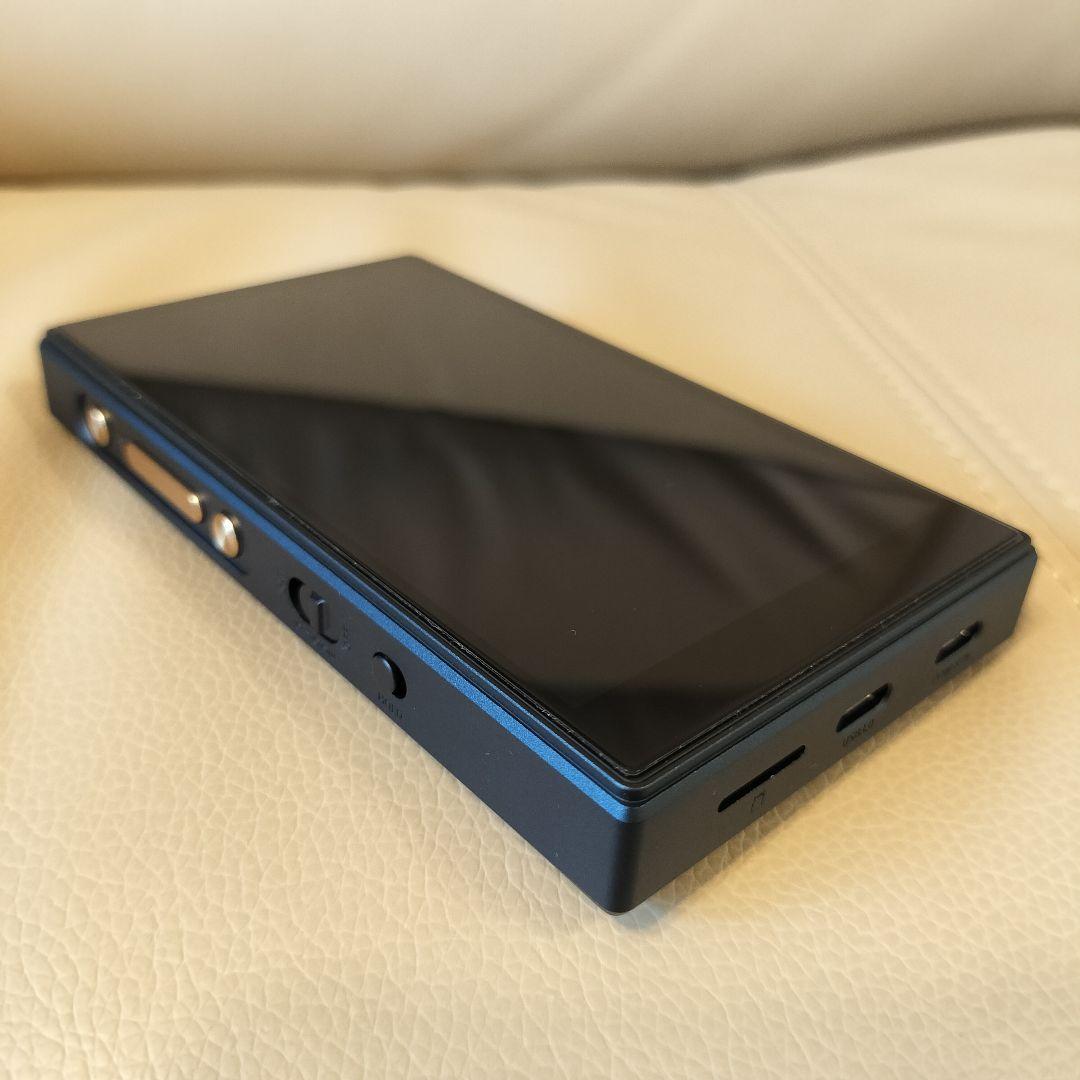 FiiO M21 ダークブルー（ほぼ新品） ガラスフィルムとレザーケース付