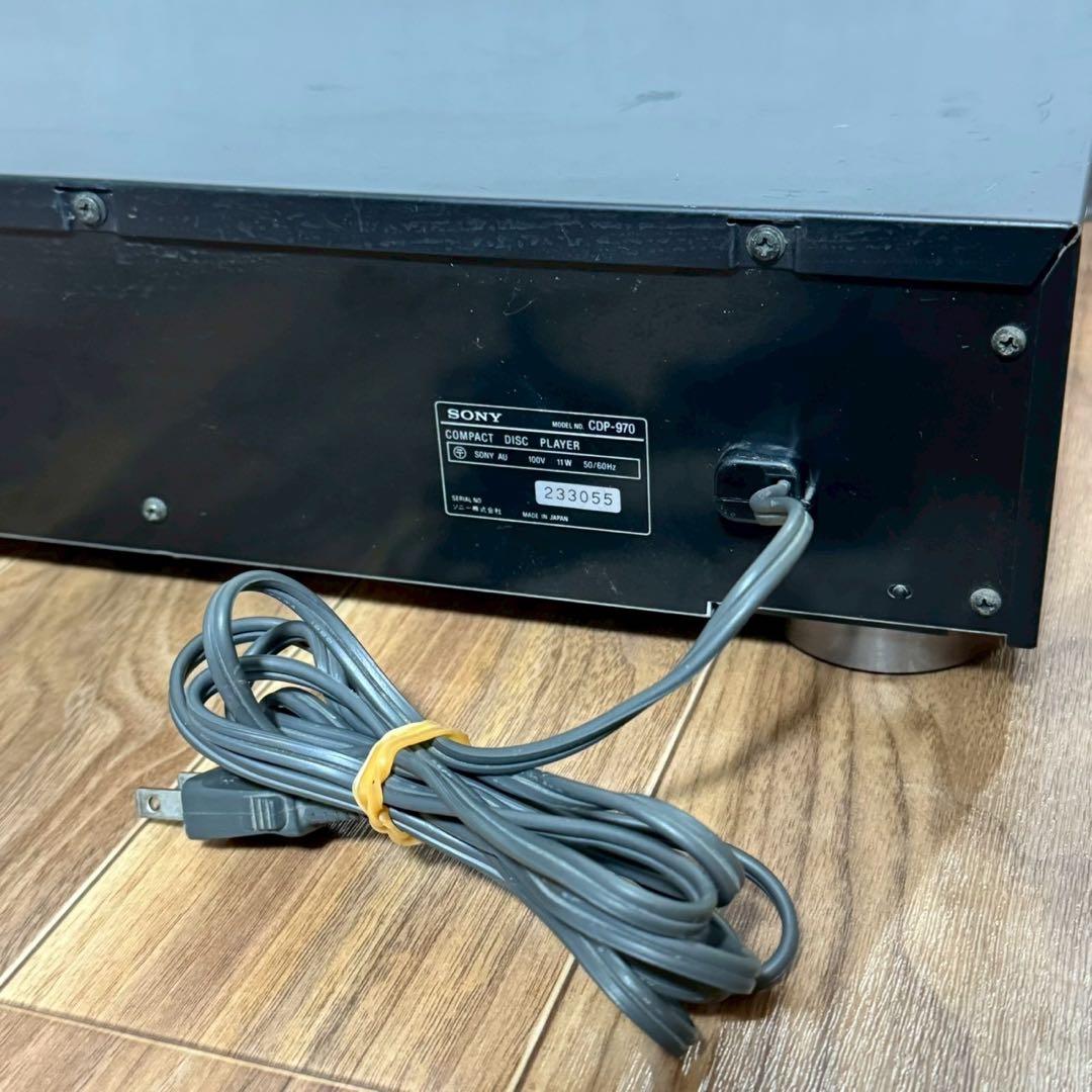 SONY ソニー　CDP-970　　RM-D570 リモコン