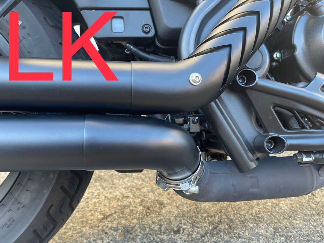 セール中　新型レブル250用2023年式〜マフラー改良モデルHD V3