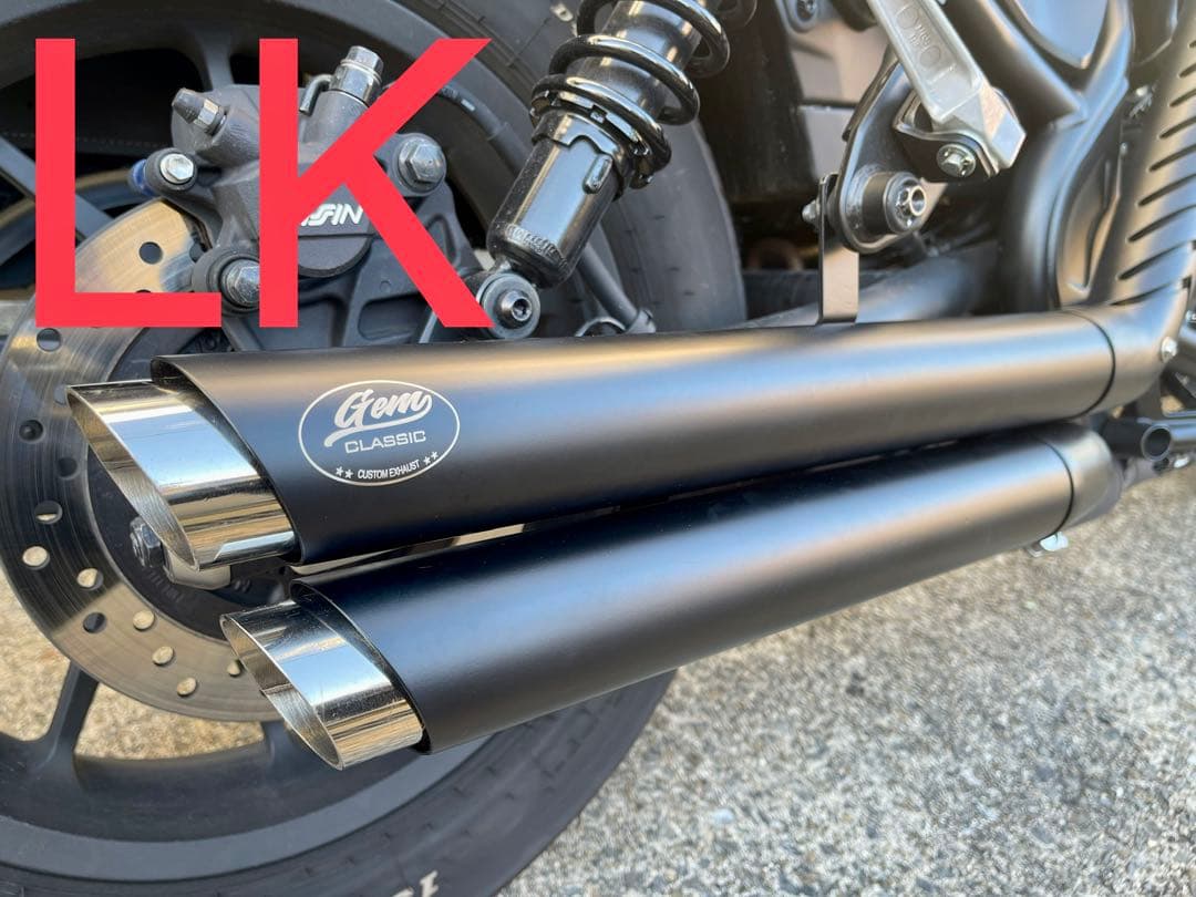セール中　新型レブル250用2023年式〜マフラー改良モデルHD V3