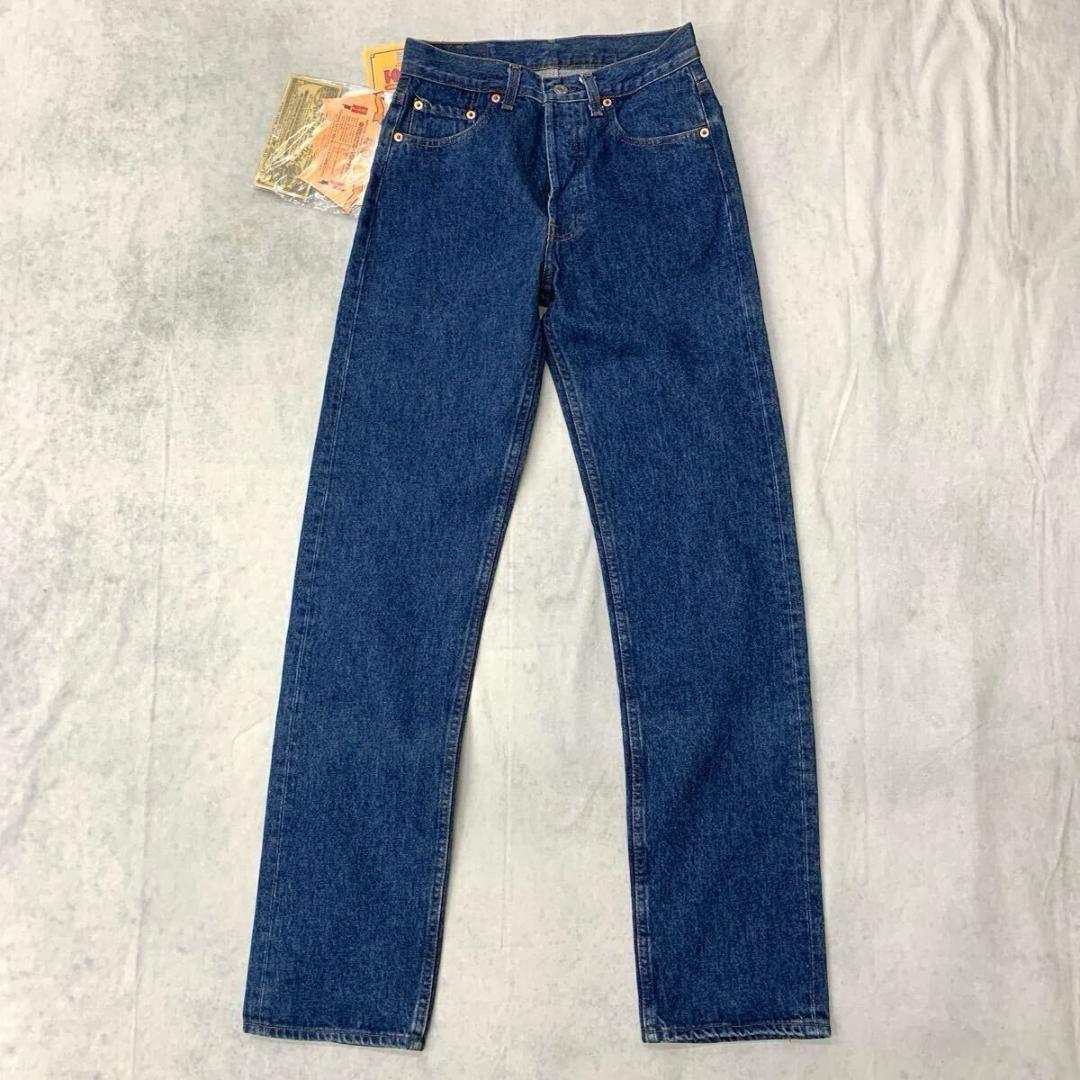 未使用 Levis 501 赤文字 刻印555 バレンシア工場 w29