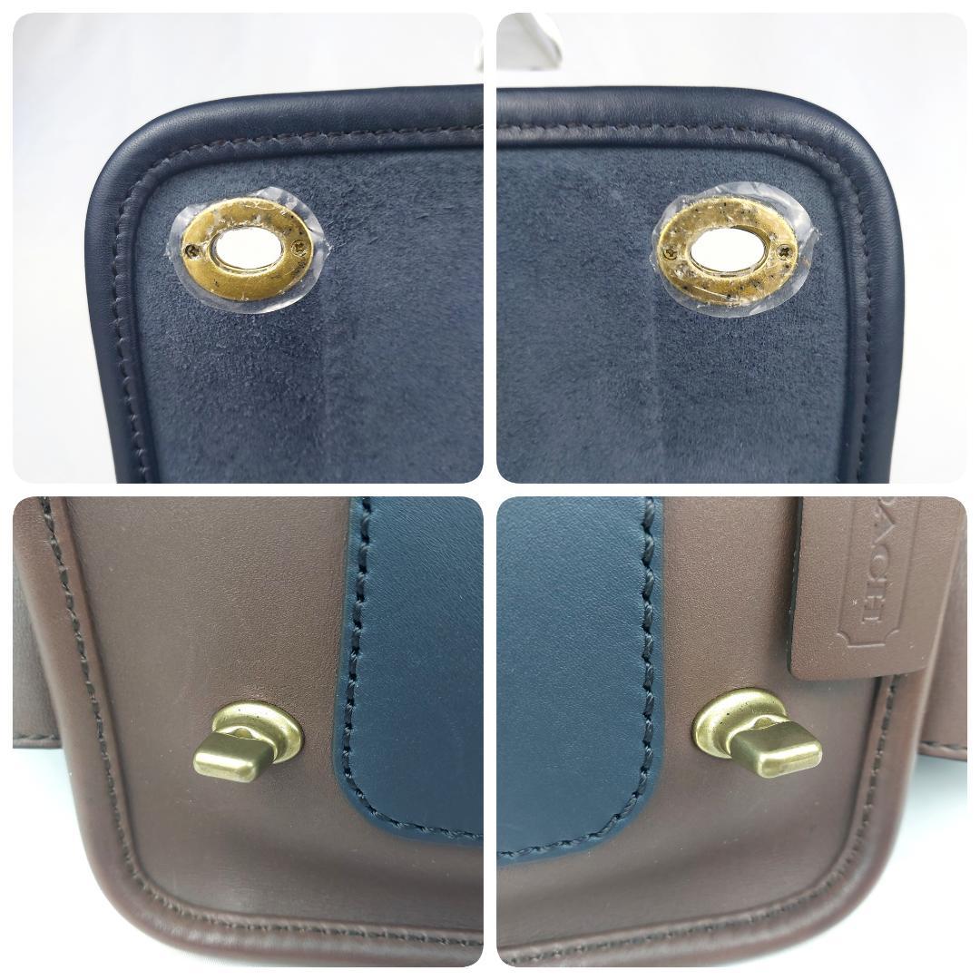 【レア】 COACH コーチ ボディバッグ クロスボディ ウエストバッグ レザー