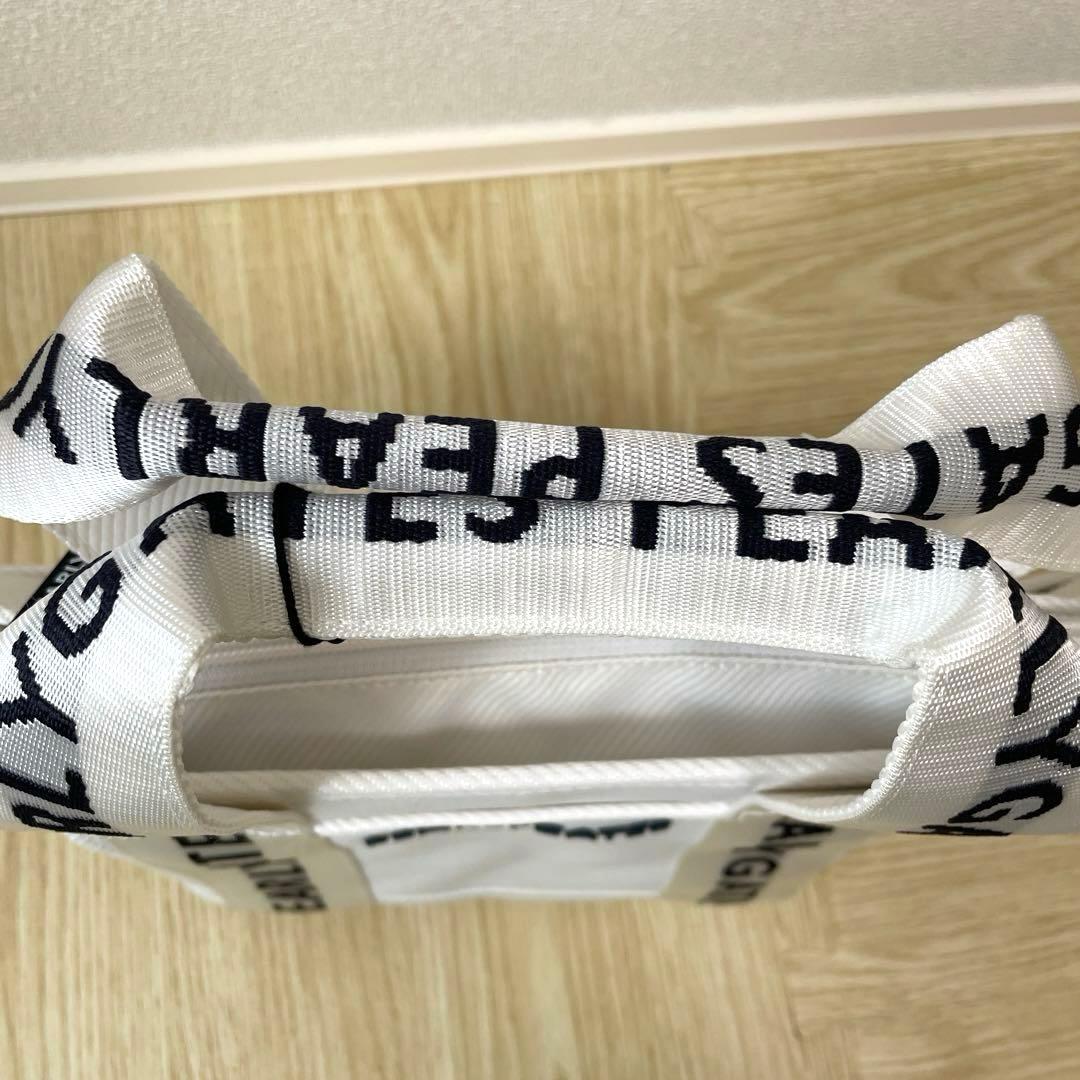 新品未使用　パーリーゲイツ　カートバッグ　ラウンドバッグ　ゴルフバッグ　ホワイト