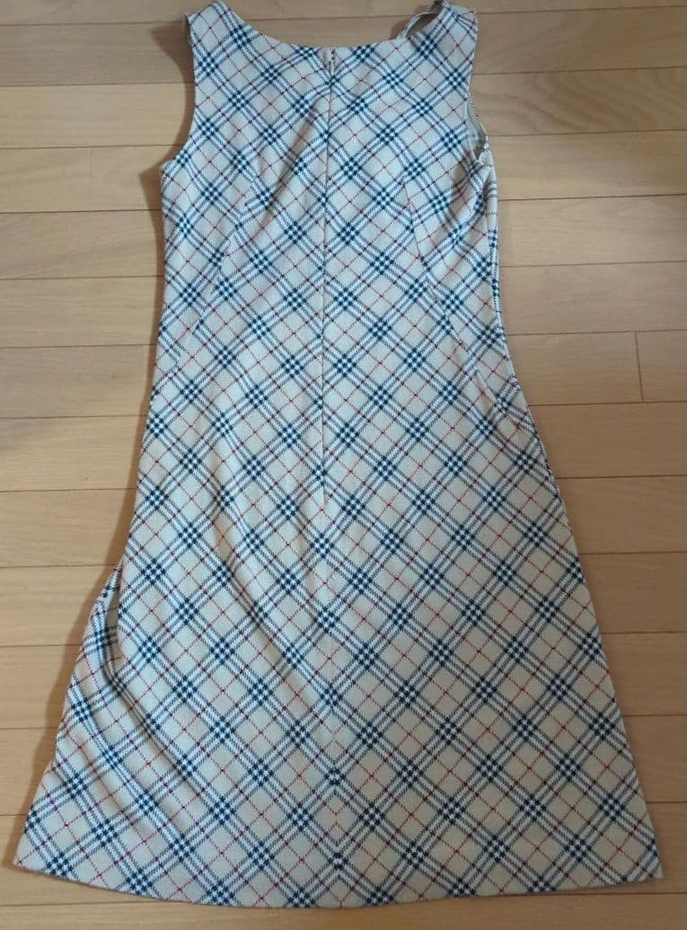 BURBERRY BLUE LABEL ノバチェック ノースリーブワンピース