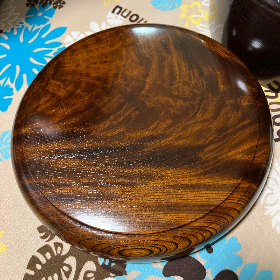 おひつ 蓋付き 中型　お盆付き