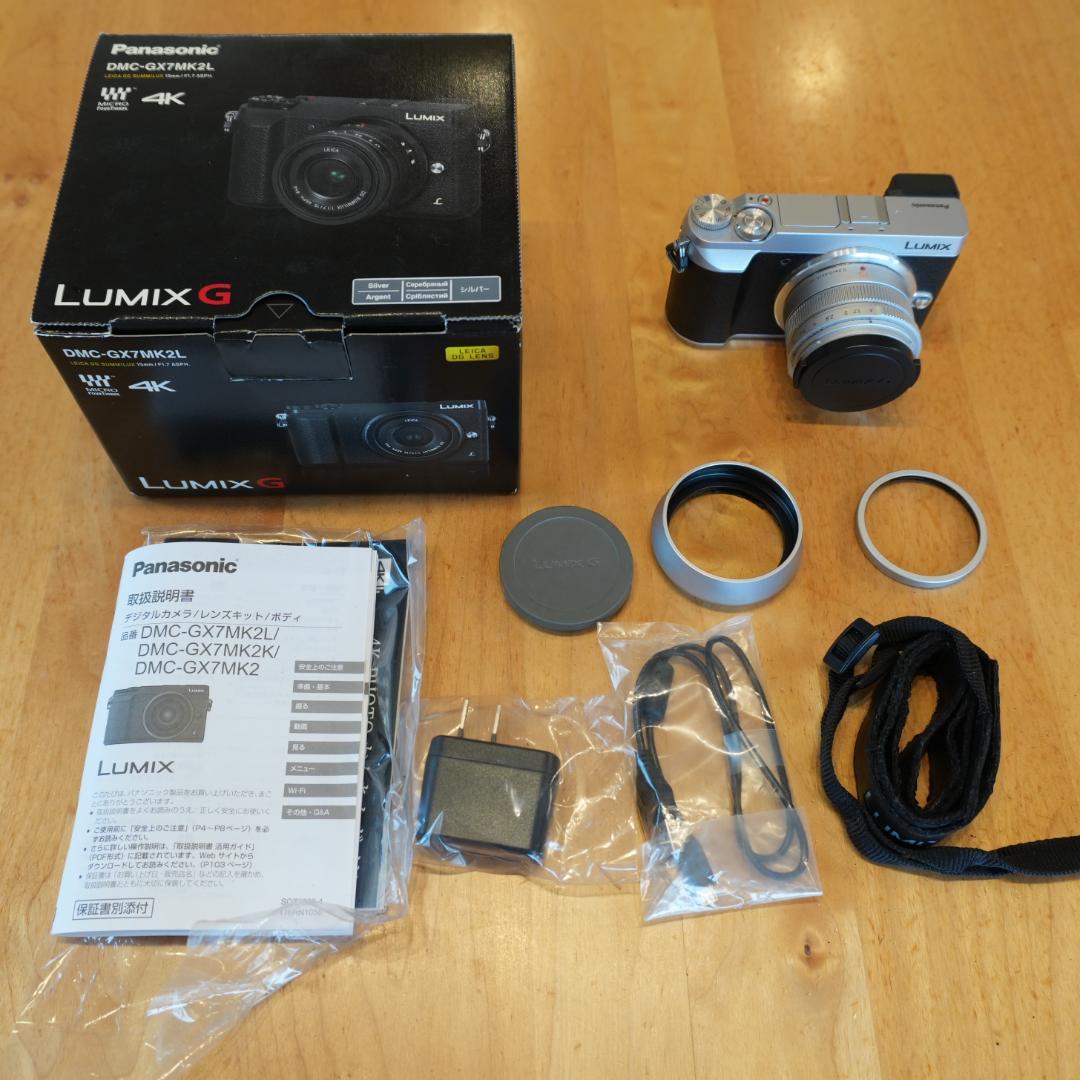 【美品】LUMIX DMC-GX7MK2L LEICAレンズ付き