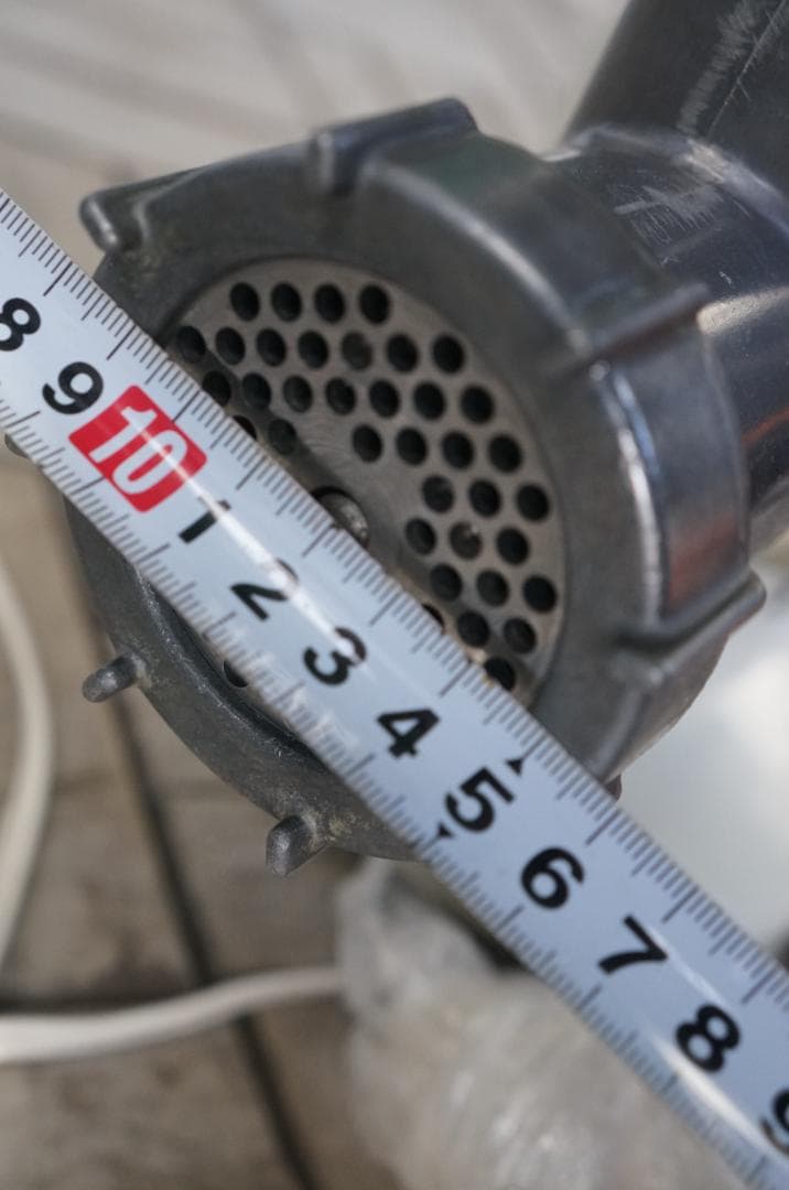 大道産業 ベリタス家庭用 電動ミートチョッパー S-10型プレート3種訳アリ品