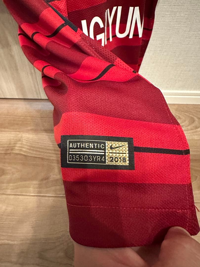 鹿島アントラーズ NIKE選手支給 ユニフォーム チョン・スンヒョン