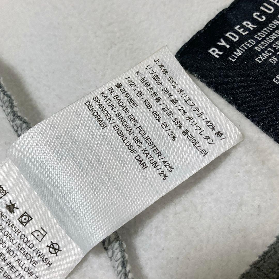 美品　NIKE GOLF ライダーカップ2018 限定 カーディガン　L グレー