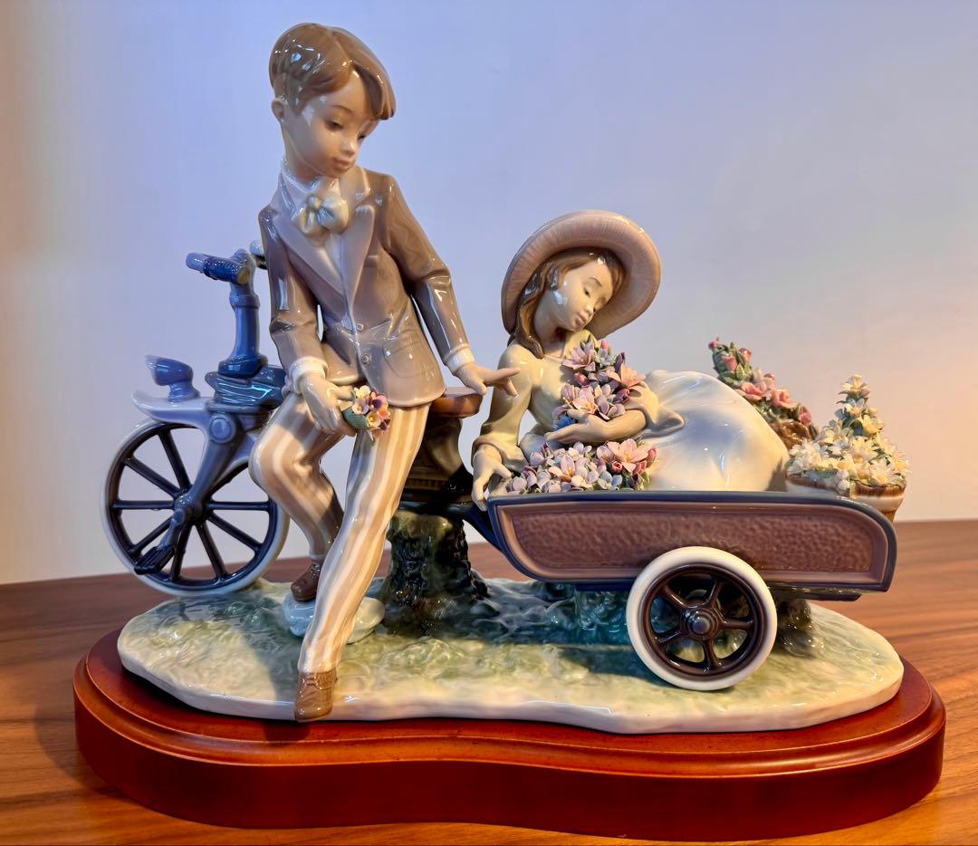 【大型レア品】リヤドロ　LLADRO Countryride 5958 図鑑付き