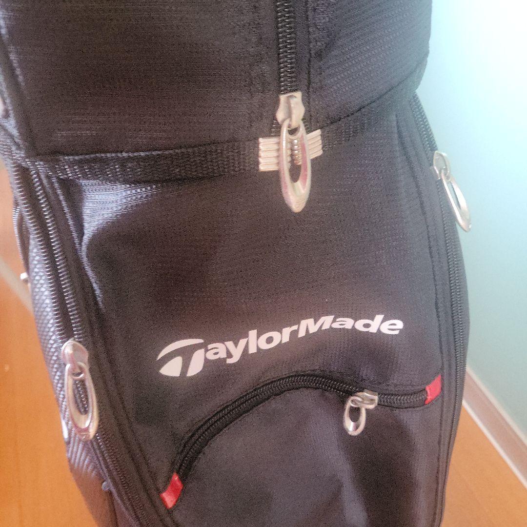 TaylorMade キャディバッグ 黒/赤