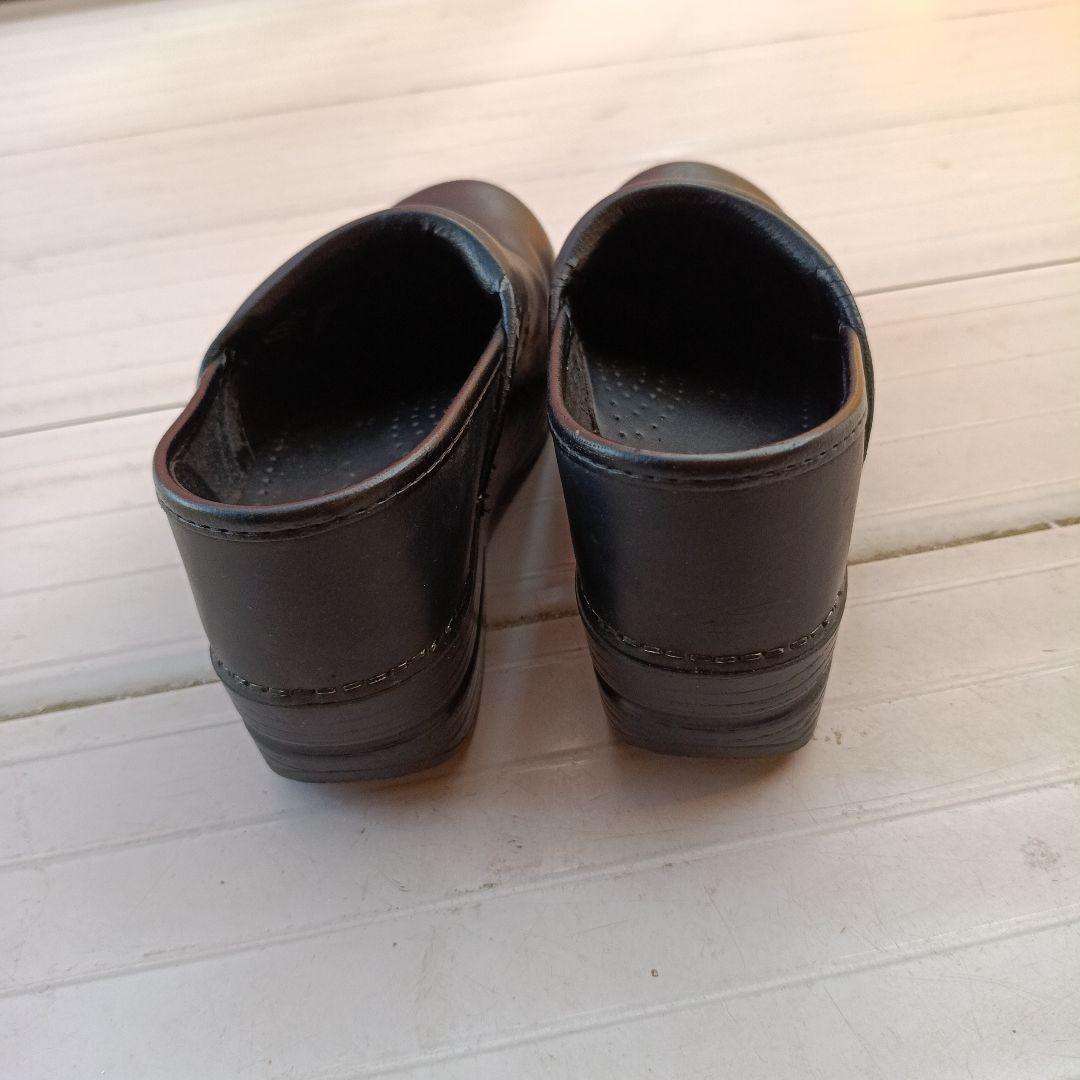 DANSKOダンスコ ブラック クロッグサンダル36