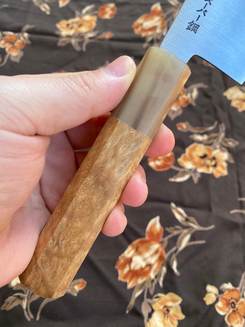 天味寿楽 三徳180mm 青紙スーパー 鋼　新品、未使用