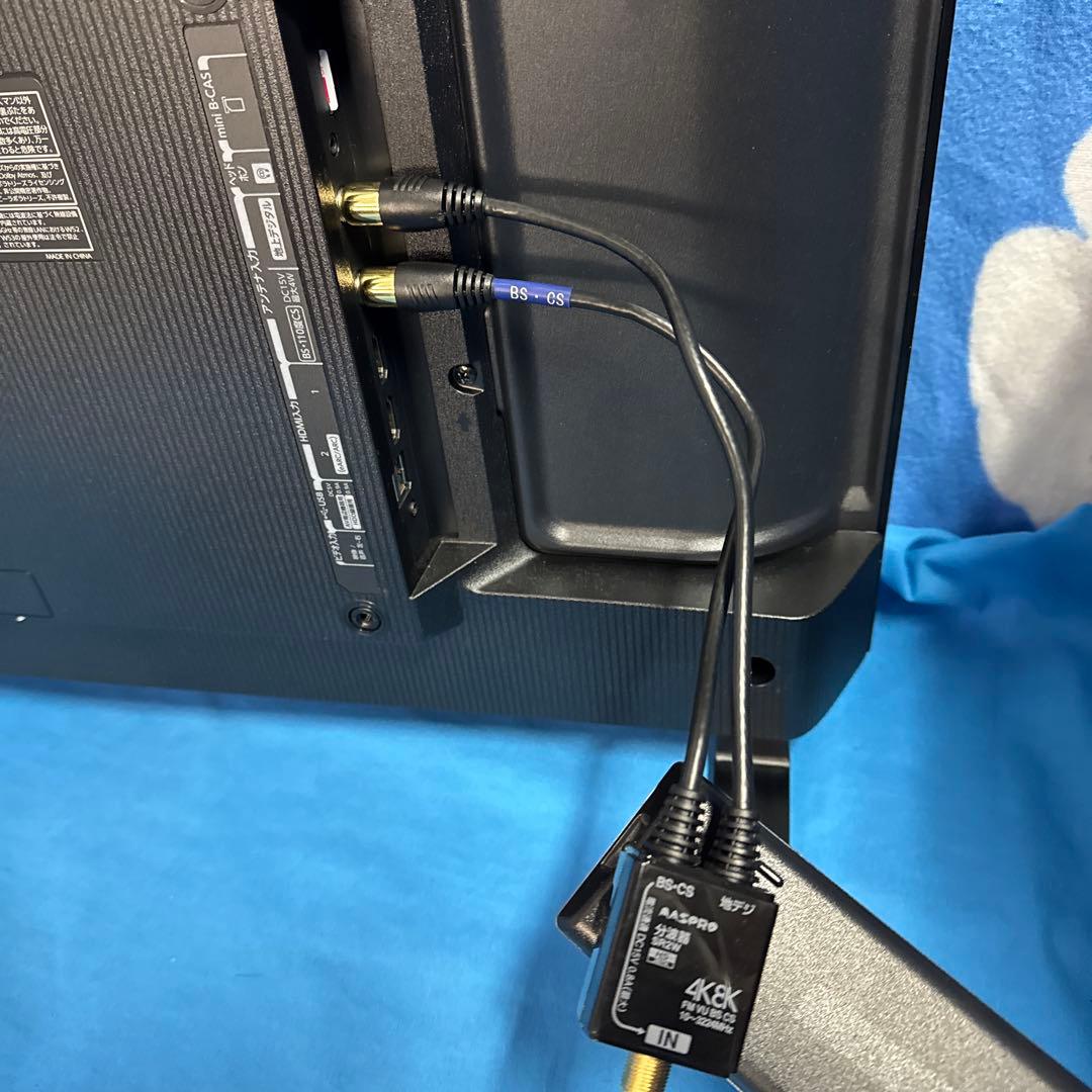 TOSHIBA REGZA 24V型　2024年製