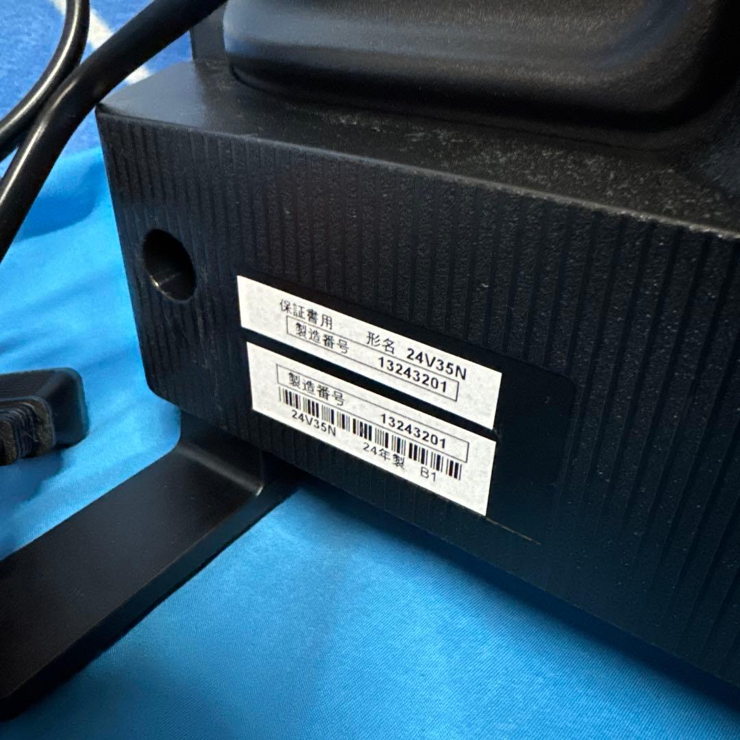 TOSHIBA REGZA 24V型　2024年製