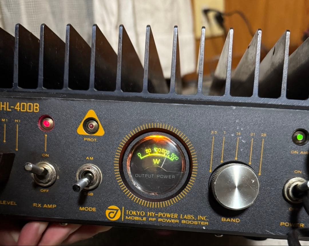 【動作確認済み】東京ハイパワー HL-400B リニアアンプ　アマチュア無線