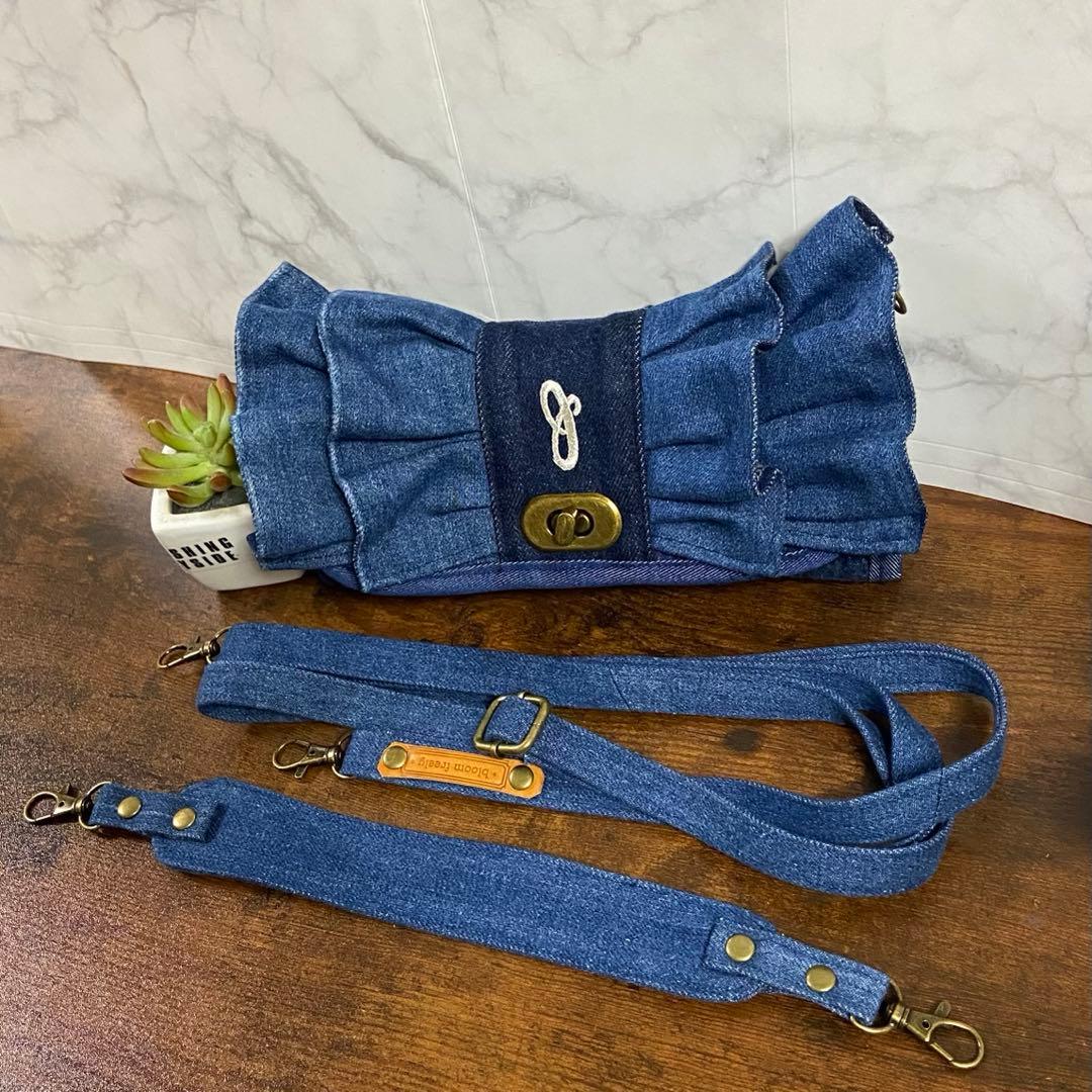 専用※Ｎｏ.49 デニムリメイク【お財布.スマホショルダー.バッグ】ハンドメイド