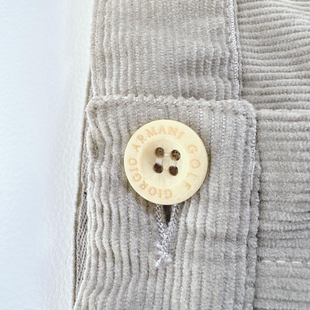 タグ付き 未使用✨ジョルジオアルマーニ ゴルフ パンツ コーデュロイ 40