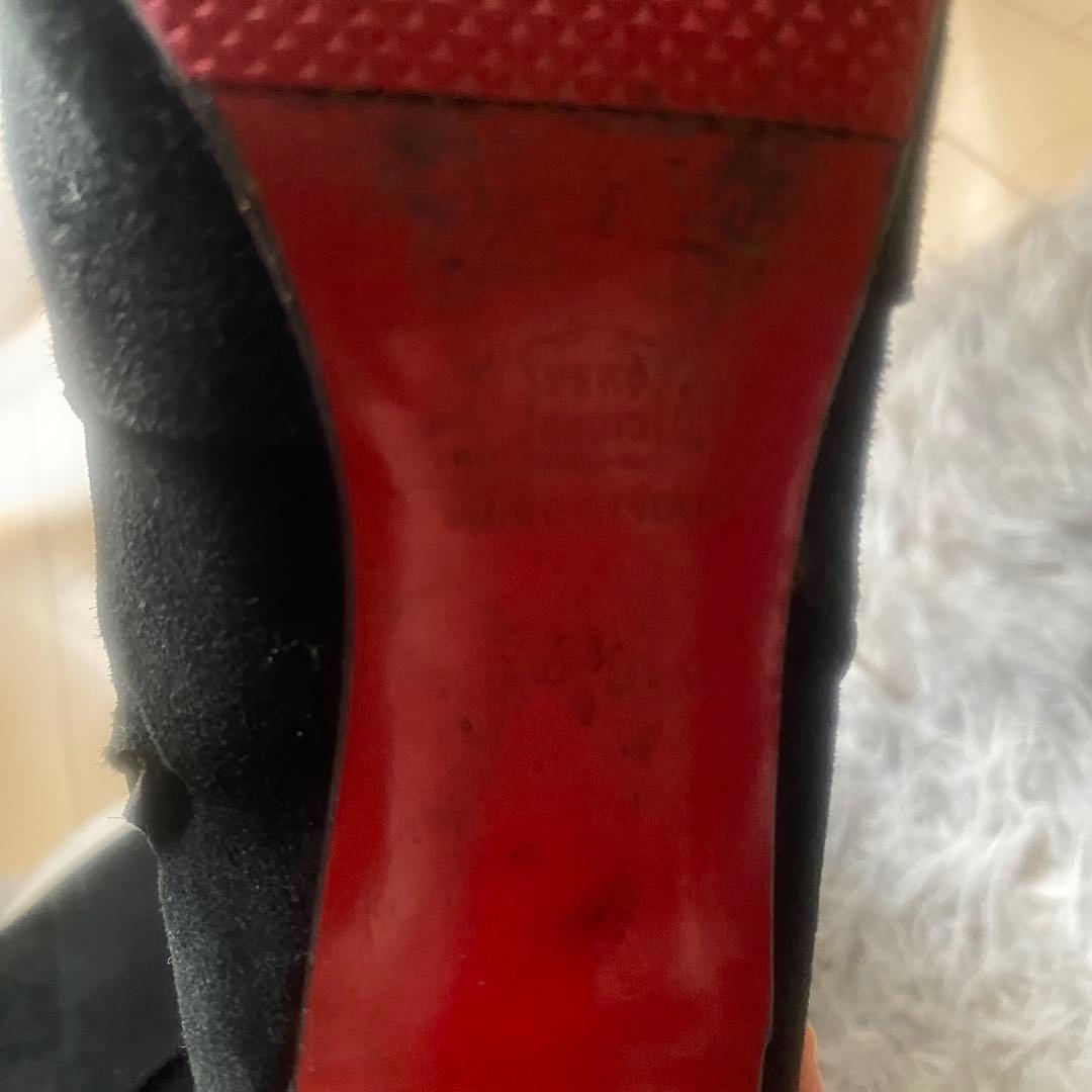 クリスチャンルブタンchristian rouboutin スェードロングブーツ