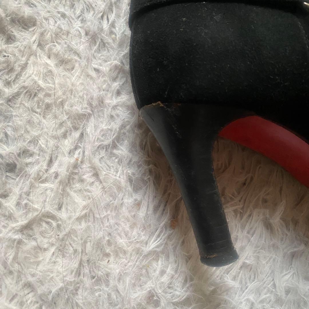 クリスチャンルブタンchristian rouboutin スェードロングブーツ