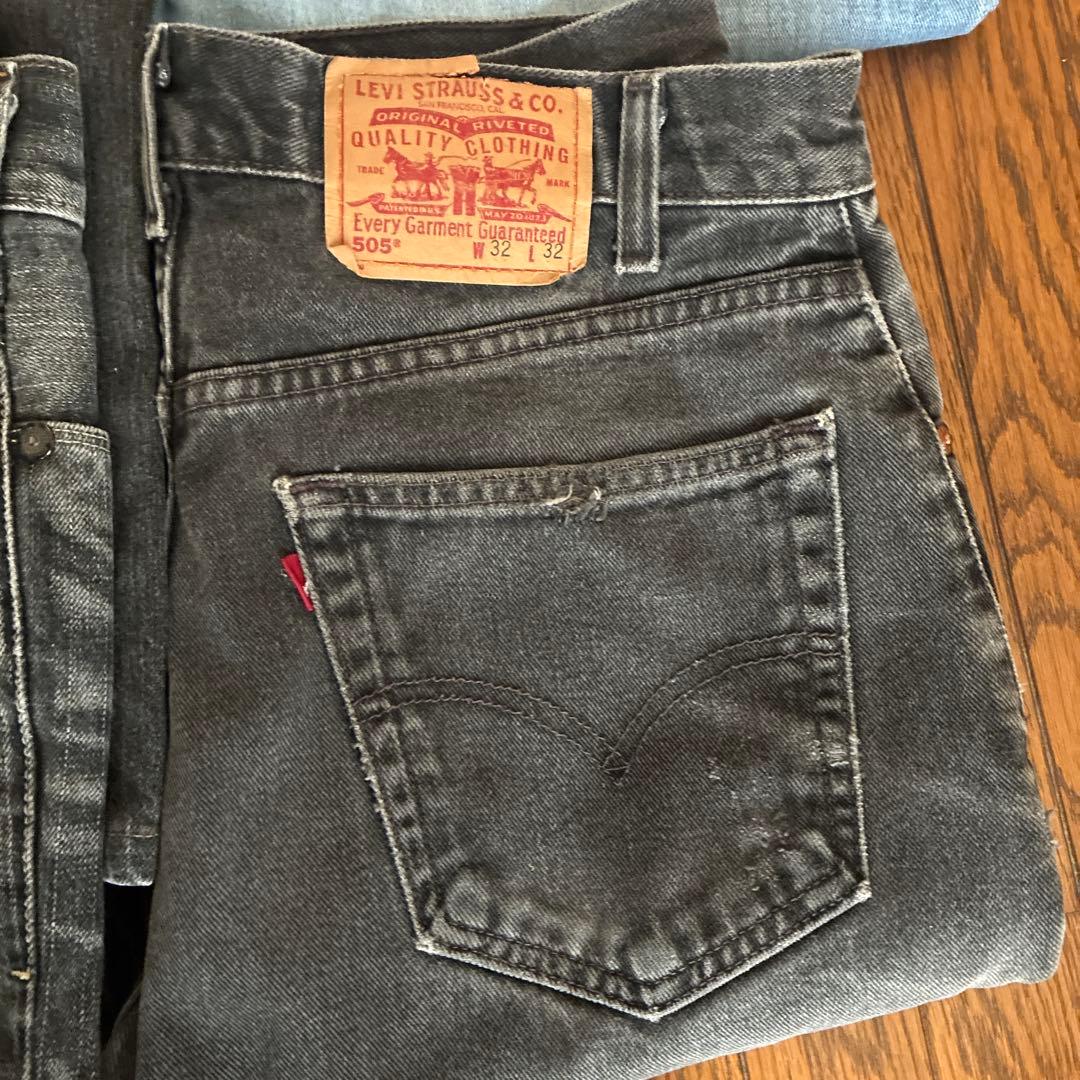 た*ん様 豪華3点！デニムまとめ売り Levi's/カーハートW30-32