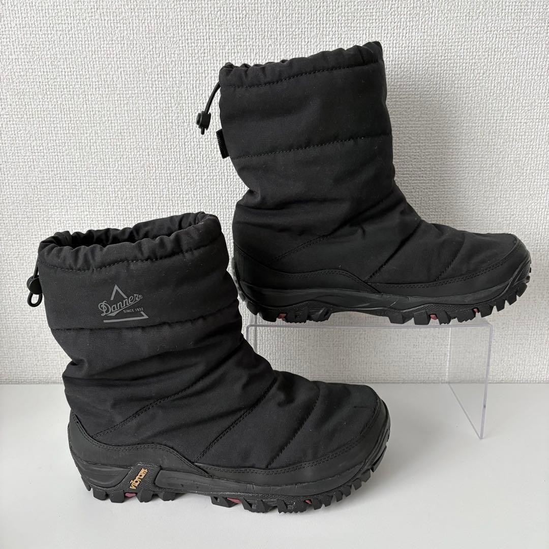 Danner ダナー　24cm フレッド　スノーブーツ　黒　ブラック　ビブラム