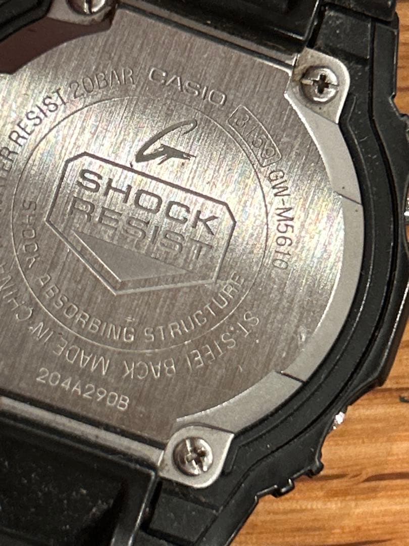 G-SHOCK GW-M5610 カーボンファイバーベルト電波ソーラー